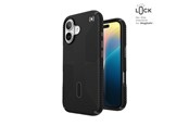Handys - Cover & Cases - Speck Presidio2 Grip ClickLock & MagSafe - iPhone 16 Case - Black / Slate Gray / White - 150689-3205