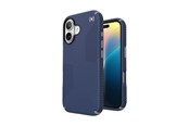 Handys - Cover & Cases - Speck Presidio2 Grip - iPhone 16 Case - Coastal Blue / Dust Gray / White - 150779-3206