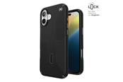Handys - Cover & Cases - Speck Presidio2 Grip ClickLock & MagSafe - iPhone 16 Plus Case - Black / Slate Gray / White - 150713-3205