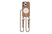 Handys - Cover & Cases - Tech-Protect MagNecklace MagSafe Case for iPhone 16 Pro Max - Brown - 5906302370283