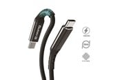 Handys - Adapter und Ladegeräte - CRONG Armor Link - 100W PD 5A USB-C to USB-C Cable 120cm - Black - CRG-AL120USCC-BLK
