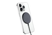 Handys - Adapter und Ladegeräte - CRONG MagSpot Wireless Charger – Aluminum MagSafe 15W Inductive Charger - Graphite - CRG-MS15W-GRP