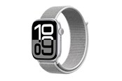 Smartwatch - Accessories - CRONG Nylon - Sport Band for Apple Watch 38/40/41/42 mm - Silver Gray - CRG40NLBSHL