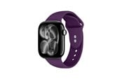 Smartwatch - Accessories - CRONG Liquid - Apple Watch Strap 44/45/46/49 mm - Plum - CRG44LQBPLM