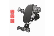 Handys - Anderes Zubehör - CRONG Gravity Auto-Lock Car Holder – Gravity car holder for 4.7”-6.5” phones - black - CRG-CH5-BLK