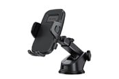 Handys - Anderes Zubehör - CRONG Carclip Car Holder for Dashboard and Windshield - Black - CRGCH7BLK