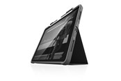 Tablets - Cover & Case - STM Dux Plus - Rugged Case for iPad Air 11” M3 (2025) / M2 (2024) / iPad Air 10.9” (5th-4th gen.) (2022-2020) MIL-STD-810G with Apple Pencil Holder - Black - STM-222-286JT-01