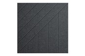 Einrichtung - Middle Atlantic TruTile - acoustic wall panel - square - 61 x 61 cm - charcoal grey - AUTT22SQWSTSMCHG