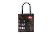 Freizeit & Reisen - Dunlop - TSA combination lock for suitcase / luggage - Black - 8711252102795_BLACK