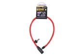 Fahrrad-Zubehör - Dunlop - Cable anti-theft bicycle lock - red - 8711252029252RED