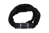 Fahrrad-Zubehör - Dunlop - Bicycle Lock with Combination Chain - Black - 8711252075594BLACK