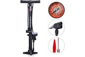 Fahrrad-Zubehör - Dunlop - Floor pump for bikes balls mattresses with pressure gauge - Black - 871125210233