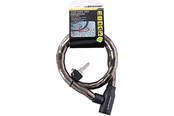 Fahrrad-Zubehör - Dunlop anti-theft bicycle key lock - black - 8711252563749_BLACK
