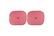 Auto-Zubehör - Dunlop - Sun visor for car side windows 36x44 cm 2 pcs - red - 8711252164564RED