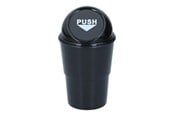 Auto-Zubehör - Dunlop - Car Trash Bin 400 ml 10x17 cm - Black - 8711252253374_BLACK