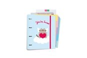 Briefordner und Ringmappen - Pusheen - A4 binder from the Purrfect Love collection with sheets - 4 rings elastic band - CBK0139