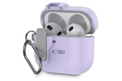 Handys - Cover & Cases - Tech-Protect  Slim Hook Case for AirPods 4 - Purple - 5906302371181