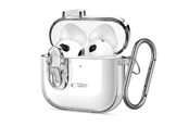 Handys - Cover & Cases - Tech-Protect Slim Hook Case for AirPods 4 - Clear - 5906302371792