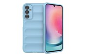 Handys - Cover & Cases - Hurtel Magic Shield Case for Samsung Galaxy A24 4G Flexible Armored Cover Light Blue - 9145576277621