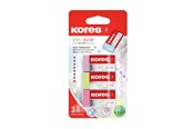 Utensilien zum Schreiben und Zeichnen - Kores - KE30 Pastel - 3-pack - 740315