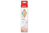 Utensilien zum Schreiben und Zeichnen - Kores - Grafitos Style - Pastel - 6-pack - Graphite Pencils - 792803