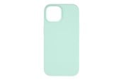 Handys - Cover & Cases - Pomologic CoverCase Silicone iPhone 15 Turquoise W/Magsafe - POM-IPCCS15MS-705