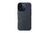 Handys - Cover & Cases - Decoded Leather Backcover for iPhone 16 Navy - D25IPO16BC1NY