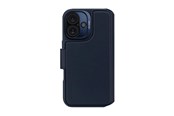 Handys - Cover & Cases - Decoded Leather Detachable Wallet for iPhone 16 Navy - D25IPO16DW5NY