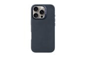 Handys - Cover & Cases - Decoded Leather Backcover for iPhone 16 Pro Navy - D25IPO16PBC1NY