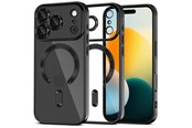 Handys - Cover & Cases - Tech-Protect MagFlex MagSafe Case for iPhone 17 Pro - Clear Black - 5906302319671