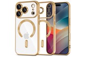 Handys - Cover & Cases - Tech-Protect MagFlex MagSafe Case for iPhone 17 Pro - Clear Gold - 5906302319718