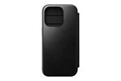 Handys - Cover & Cases - Nomad Modern Leather Folio - iPhone 15 Pro | Black | Horween - NM01626985
