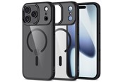 Handys - Cover & Cases - Tech-Protect MagMat MagSafe Case for iPhone 17 Pro - Clear Black - 5906302319916