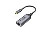Display Kabel - Tech-Protect UltraBoost USB-C to Ethernet RJ45 1000Mbps Adapter - Black - 5906302321834