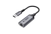 Display Kabel - Tech-Protect UltraBoost USB-A 3.0 / Ethernet RJ45 1000Mbps Adapter - Black - 5906302321841