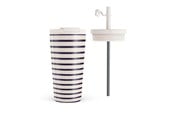 Küchenzubehör - Burga Old Money - Travel Mug 500ml with Flap & Straw Set - 950468