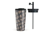 Küchenzubehör - Burga BFF - Travel Mug 500ml with Flap & Straw Set - 950542