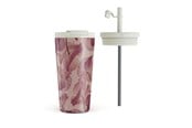 Küchenzubehör - Burga Tender Kiss - Travel Mug 500ml with Flap & Straw Set - 950554