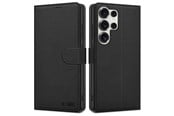 Handys - Cover & Cases - Tech-Protect Wallet Case for Samsung Galaxy S25 Ultra - Black - 5906302322404