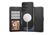 Handys - Cover & Cases - Tech-Protect MagSafe Wallet Case for Samsung Galaxy S26 Ultra - Matte Black - 5906302322800