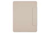 Tablets - Cover & Case - Pomologic BookCover w Mag iPad Air 13 M2/M3/M4 Ivory - POM-24BCSMA129-806