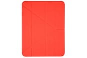 Tablets - Cover & Case - Pomologic - BookFold Clear for iPad Air 13 M2/M3/M4 Clear/Red - POM-CLOCA129-204