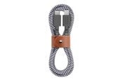 USB Kabel - Native Union Belt Cable - Lightning cable - Lightning / USB - 1.2 m - BELT-KV-CL-CS-BK-2