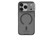Handys - Cover & Cases - Nillkin CamShield Pro MagSafe Compatible Case for iPhone 17 Pro Max - Clear Black - 6902048303935