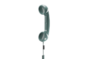 Handys - Anderes Zubehör - Native Union Pop Phone - Slate Green - POP-P-GRN