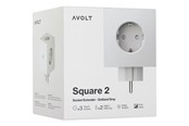 Schaltereinheiten - AVOLT Square 2 Socket extender with 30W Dual USBC Gotland Gray - SQ2-EUFC30-WMGG