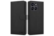Handys - Cover & Cases - Tech-Protect Wallet Case for Motorola Moto G67 / G77 - Black - 5906302323258