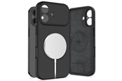 Handys - Cover & Cases - Tech-Protect Silicone MagSafe Case for iPhone 17 - Black - 5906302330133