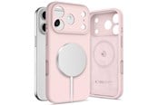Handys - Cover & Cases - Tech-Protect Silicone MagSafe Case for iPhone 17 Pro - Pink - 5906302330232