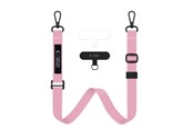 Handys - Anderes Zubehör - Tech-Protect  C65 Rope Crossbody Leash - Pink - 5906302370986